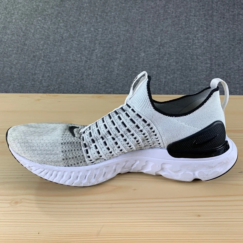 Nike Men React Phantom Flyknit 2 Shoe Size 12 Mesh Sneakers Slip On Athletic A2